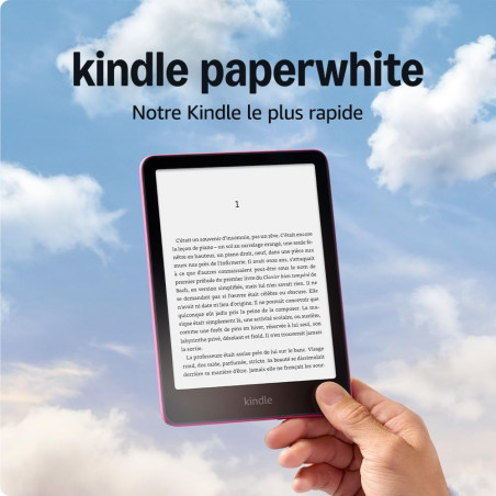 Amazon kindle paperblanc (nouvelle génération) - notre modèle le plus rapide avec un nouvel écran antireflets et une autonomie d