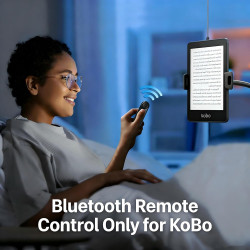 Télécommande tourne page commande pour lecture kobo au lit, télécommande bleutooth, accessoires pour la kobos, exclusivement pou