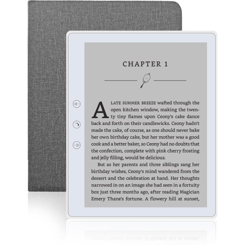 Veidoo Lecteur ebook 5,8", écran Tactile HD, Technologie Carta E-Ink, 32 Go de ROM (Extension de Carte TF jusqu'à 64 Go), WiFi, 
