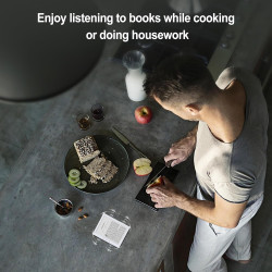 Veidoo Lecteur ebook 5,8", écran Tactile HD, Technologie Carta E-Ink, 32 Go de ROM (Extension de Carte TF jusqu'à 64 Go), WiFi, 