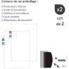 Lot de 2 protecteurs d'écran antireflet, pour amazon kindle paperblanc (modèles 2024) et kindle colorsoft (modèle 2024)