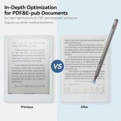 Meebook e-reader m8 | 7.8' eink carta screen | 300ppi smart light | android 14 | octa core processor | dual mics&speakers | supp