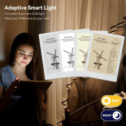 Meebook e-reader m8 | 7.8' eink carta screen | 300ppi smart light | android 14 | octa core processor | dual mics&speakers | supp