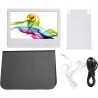 Generic E Reader Lecteur de Livre Portable LCD TFT 7 Pouces pour Une Expérience de Lecture Agréable, Taille de et luminosité Rég
