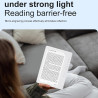 Generic E Reader Lecteur de Livre Portable LCD TFT 7 Pouces pour Une Expérience de Lecture Agréable, Taille de et luminosité Rég