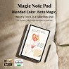 XPPen Tablette Liseuse Couleur 3 en 1, Magic Note Pad, Bloc Note Numerique 10,95 Pouces avec X3 Pro Stylet à 16k(16384) Niveaux 