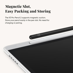 XPPen Tablette Liseuse Couleur 3 en 1, Magic Note Pad, Bloc Note Numerique 10,95 Pouces avec X3 Pro Stylet à 16k(16384) Niveaux 