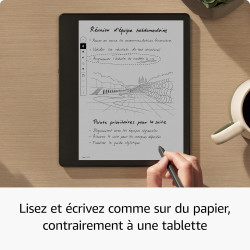 Kindle scribe (2022) - 16 go | le premier kindle et carnet de notes numérique tout-en-un, avec écran paperblanc 10,2" de 300 ppp
