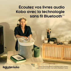 Kobo Elipsa 2E | Liseuse | 10.3” Écran Tactile antireflet avec ComfortLight Pro | Inclus Kobo Stylus 2 | Luminosité Ajustable | 