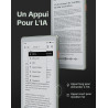 VIWOODS 6,13’’ Carta 1300 AiPaper Reader avec connectivité 4G, liseuse E Ink Ultra-Fine et légère, intégration IA, 300 PPI, lumi