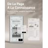 VIWOODS 6,13’’ Carta 1300 AiPaper Reader avec connectivité 4G, liseuse E Ink Ultra-Fine et légère, intégration IA, 300 PPI, lumi