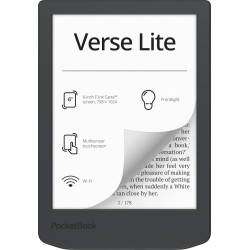 PocketBook Ebook Verse Lite 6" E Ink Carta 8GB Gris Táctil WiFi USB-C