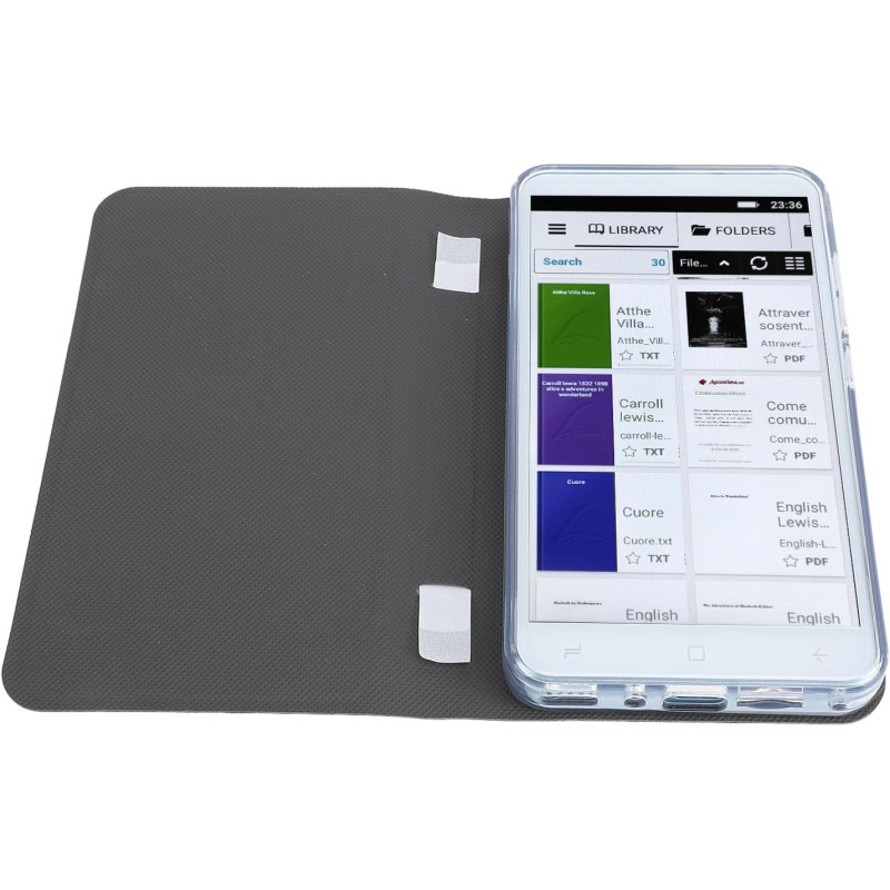 Liseuse électronique 5 pouces, lecteur de livre électronique à écran tactile lcd couleur, wifi, bleutooth, fm, appel vocal, avec