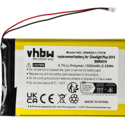 vhbw 1x Batterie Compatible avec Tolino Vision 3 HD liseuse e-Book Reader (1500mAh, 3,7V, Li-polymère)