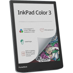 PocketBook InkPad Color 3 Libro Electrónico 7.8" 32GB Azul Tormenta