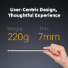 Bigme Eink B751C-S Lecteur d'ebook coloré pour tablette 7", 4 + 64 Go, stylet rechargeable, Android 14, idéal pour la lecture, l
