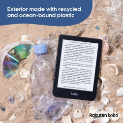 Kobo Liseuse Clara 2E. Une façon Plus éco-consciente.Écran Tactile E Ink Carta 1200 HD de 6 po Résolution de 1 448 x 1 072 et 30