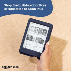 Kobo Liseuse Clara 2E. Une façon Plus éco-consciente.Écran Tactile E Ink Carta 1200 HD de 6 po Résolution de 1 448 x 1 072 et 30