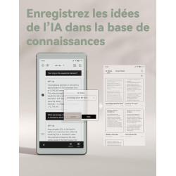 VIWOODS 6,13’’ AiPaper Reader C avec écran Couleur, liseuse E Ink avec lumière Chaude et Froide réglable, Ultra-Fin et léger, in