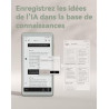 VIWOODS 6,13’’ AiPaper Reader C avec écran Couleur, liseuse E Ink avec lumière Chaude et Froide réglable, Ultra-Fin et léger, in