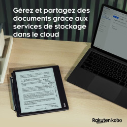 Kobo Elipsa 2E | liseuse | Écran Tactile 10,3” antireflet | Annotation d'eBooks | Luminosité réglable | Technologie E Ink Carta 
