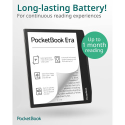 Pocketbook era stardust argent 7'' 16gb plata