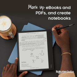 Kobo Elipsa Pack | eReader | 10.3” Glare Free Touchscreen | Mark Up eBooks | Includes 1 Kobo Stylus & 1 SleepCover | Adjustable 