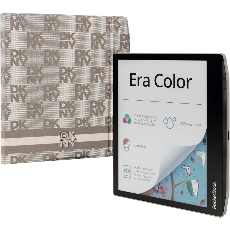 Pocketbook era color e-reader dkny e-reader 7" 32 go bleutooth beige toit bundle