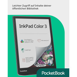 PocketBook InkPad Color 3 Stormy Sea Liseuse Écran Tactile 32 Go WiFi Gris PB743K3-1-WW-B