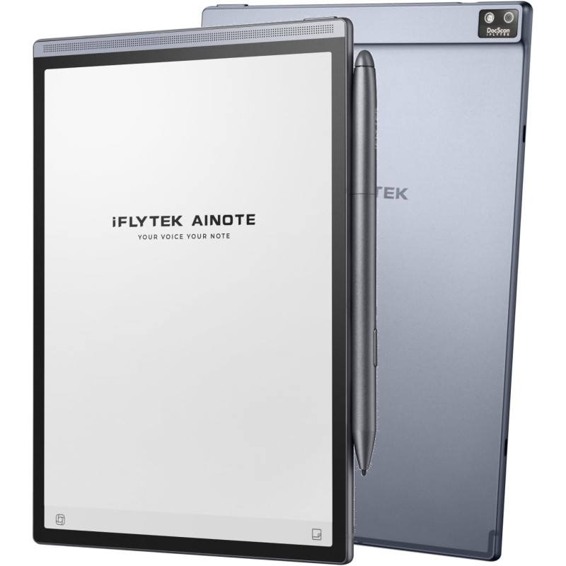 iflytek AINOTE Air 2 Tablette E-Ink 8.2" – Prise de Notes & Papier Numérique avec Stylet, Enregistrement AI, Transcription Multi