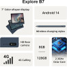 Bigme B7 Tablette ePaper couleur 7" avec mémoire de 8 + 128 Go et fonction téléphonie 4G | Android 14 OS | 300 PPI | 3000 mAh