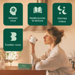 Prose - Lecteur de Livre Audio avec 1 Livre Inclus - Appareil Simple sans Smartphone - Écouter Romans, Polars, Histoire - Idée C