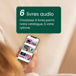 Prose Coffret Premium - Lecteur de Livres Audio + 6 Livres au Choix - sans Écran, Interface Intuitive - Idéal Cadeau Parents et 