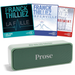 Prose Coffret Livre Audio Franck Thilliez - 3 Inclus + Lecteur Livres Audio Large Catalogue de Livres à Écouter - Interface Intu