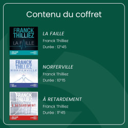 Prose Coffret Livre Audio Franck Thilliez - 3 Inclus + Lecteur Livres Audio Large Catalogue de Livres à Écouter - Interface Intu