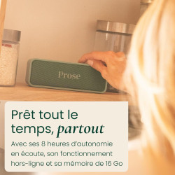Prose Coffret Livre Audio Franck Thilliez - 3 Inclus + Lecteur Livres Audio Large Catalogue de Livres à Écouter - Interface Intu