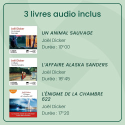 Prose Coffret Cadeau Livre Audio Joel Dicker - 3 Inclus + Lecteur Livres Audio Large Catalogue de Livres à Écouter - Interface I