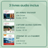 Prose Coffret Cadeau Livre Audio Joel Dicker - 3 Inclus + Lecteur Livres Audio Large Catalogue de Livres à Écouter - Interface I