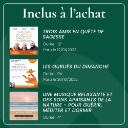 Prose Coffret Livre Audio Médiation Relaxation - Christophe André - Matthieu Ricard + Lecteur Livres Audio Interface Intuitive -
