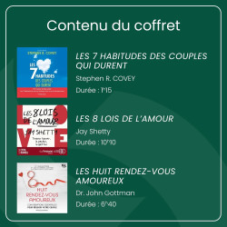 Prose - Coffret Cadeau Saint Valentin et Cadeau Couple - Lecteur de Livres Audio + 3 en Audio - Idée Cadeau Originale