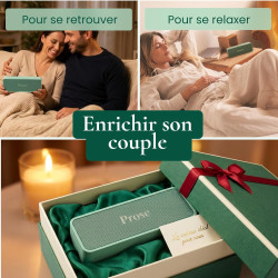 Prose - Coffret Cadeau Saint Valentin et Cadeau Couple - Lecteur de Livres Audio + 3 en Audio - Idée Cadeau Originale