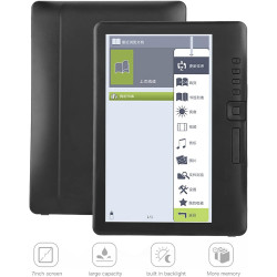 Lecteur de Livre électronique, Robuste et 7 Pouces Portable BK7019 Lecture de Livre étudiant étanche pour Adultes (Mémoire 4G)