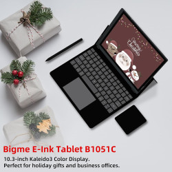 Bigme B1051C Tablette de Prise de Notes ePaper à 5,5 mm d'épaisseur, 6G RAM + 128G ROM, écran Tactile avec Appareil Photo 5 MP e
