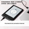 SPC Dickens Light 2 Pro – Liseuse Livre électronique écran Tactile 6 Pouces | Luminosité et température de Couleur réglables | 8