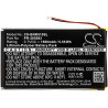 CS-BNR510SL Batterie 1500mAh Compatible avec [Pocketbook] 631 Touch HD, pour [Kobo] Aura, Glo HD, H2O, pour [Barnes & Noble] BNR