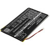 CS-BNR510SL Batterie 1500mAh Compatible avec [Pocketbook] 631 Touch HD, pour [Kobo] Aura, Glo HD, H2O, pour [Barnes & Noble] BNR