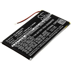 CS-BNR510SL Batterie 1500mAh Compatible avec [Pocketbook] 631 Touch HD, pour [Kobo] Aura, Glo HD, H2O, pour [Barnes & Noble] BNR