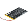 vhbw Batterie Remplacement pour Kobo SP305590 pour liseuse e-Book Reader (1500mAh, 3,7V, Li-polymère)