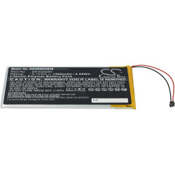 vhbw Batterie Remplacement pour Kobo SP305590 pour liseuse e-Book Reader (1500mAh, 3,7V, Li-polymère)
