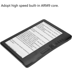 BK7019 Portable 7inch E Book Reader Écran coloré Prend en Charge la Carte Mémoire 8G Mémoire 1. Design étanche E? Booke? Livre R